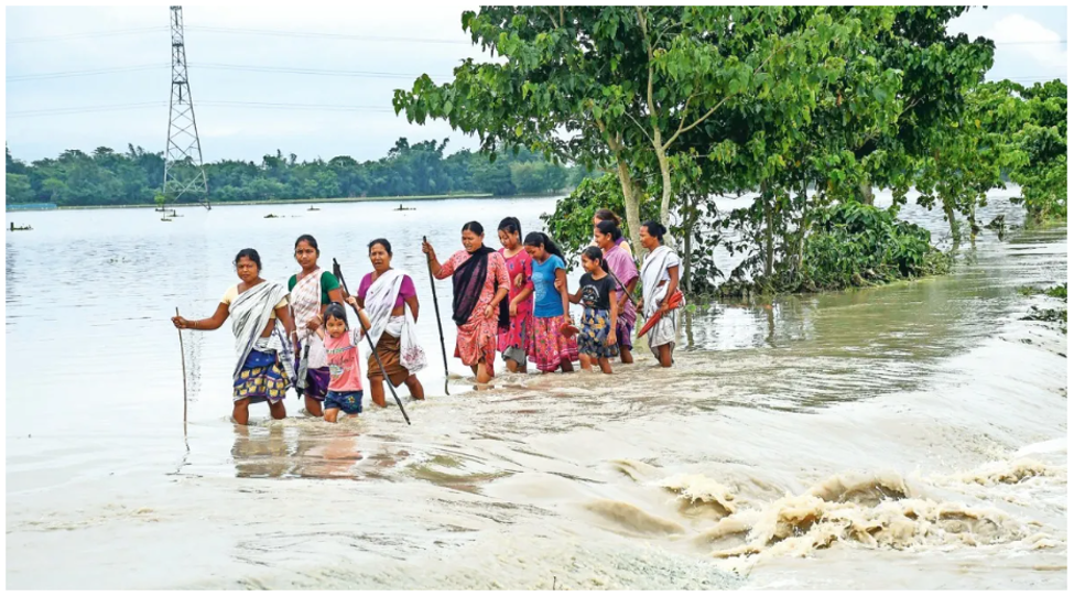 আসামে বন্যায় মৃতের সংখ্যা ৪১, প্রভাবিত সাড়ে ৬ লক্ষ মানুষ